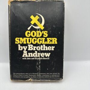 God's Smuggler by Brother Andrew - John Elizabeth Sherrill NAL 1st Print 1967 HC